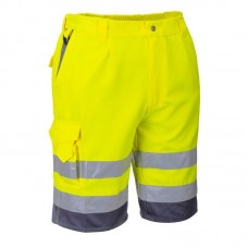 Yellow High Visibility Shorts